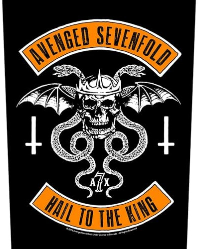 Avenged Sevenfold Biker Backpatch