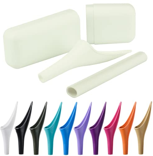 SHEWEE Extreme Female Urinal. Made in the UK. Reusable and Portable Urination Device. Festival, Camping, Car and Hiking Essentials For Women. Includes Travel Case and Extension Pipe – White