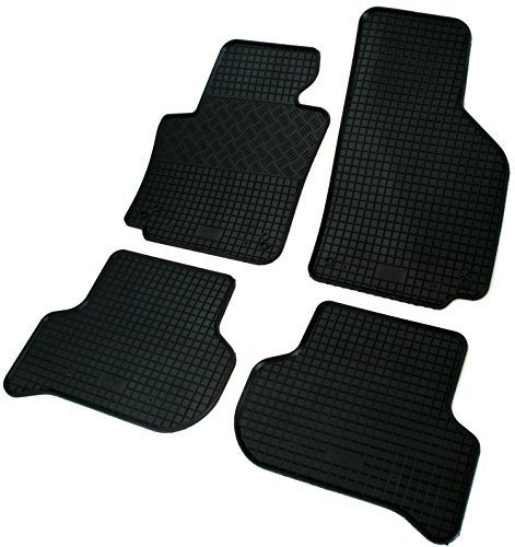 AD Tuning RI902662 Gummifußmatten Set, 4-teilig, Gummi Fußmatten