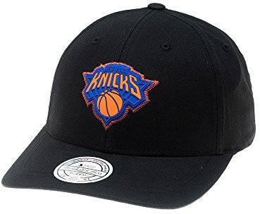 Mitchell & Ness Snapback Cap der New York Knicks - NBA Flexfit Kappe in Schwarz