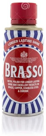 Brasso Metal Polish Liquid 175ml | Restores Shine on Brass, Copper, Stainless Steel, Chrome & Pewter | Removes Tarnish, Oxidation & Dirt | Cleaning Solution for Metal Surface Care & Maintenance