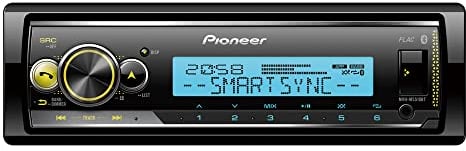 Pioneer MVH-MS510BT - Autoradio 1 DIN modelo para marino con Bluetooth®, USB. Sintonizador RDS. iluminación multicolor y MIXTRAX. Se conecta a iPhone y Dispositivos Android