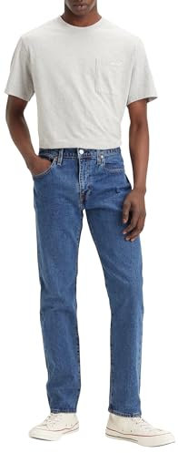 Levi's 502 Taper, Jeans Uomo, Stonewash Stretch, 34W / 34L
