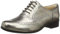 Clarks Damen Hamble Oak Derby, Grau Stone Met Lea Stone Met Lea, 39.5 EU
