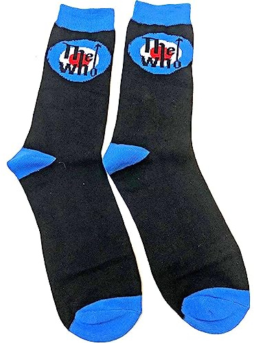 Band Monkey The Who Unisex Ankle Socks: Target Logo (UK Size 6-8)