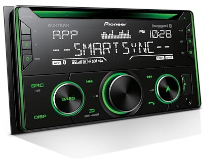 Pioneer FH-S722BS Double DIN, Amazon Alexa, Pioneer Smart Sync, Bluetooth, Android, iPhone - Audio CD Receiver