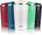 HASAGEI Travel Mug, Insulated Coffee Cup with Leakproof Lid - Vacuum Insulation Stainless Steel for Hot and Cold Water Coffee and Tea 510ml/18oz White