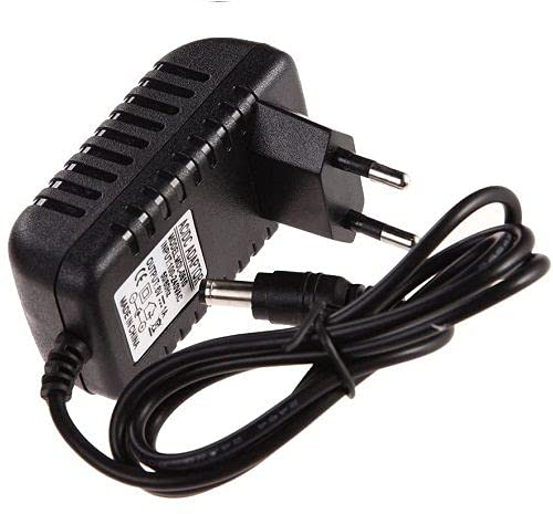 CABLEPELADO Netzteil, 6 V, 1 A, Netzteil, 6 V, Netzteil 6 V, Ladegerät 6 V, Netzteil, DC-Anschluss 5,5 x 2,1 mm, Schwarz