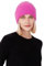 Style & Republic Kaschmir Mütze-Beanie Damen aus 100% Cashmere - Dein kuscheliger Premium Beanie für stilvolle Herbst- & Winter-Momente - Fuchia