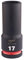 Milwaukee Shockwave 1/2 Impact Hex Deep Socket - 17mm