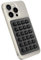 StickyGrippy Sillicon Support de téléphone à Ventouse pour iPhone et Android, Jouet Mains Libres, Miroir de Douche, vidéos Tiktok et Selfies (Noir)