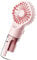 Ventilateur de Brumisation Portable, Mini Transparent Ventilateur de Brouillard Pulvérisation, Brumisateur Rechargeable Par USB avec 4 Vitesses Pour La Maison, Le Bureau, L'extérieur, Voyages , ROSE