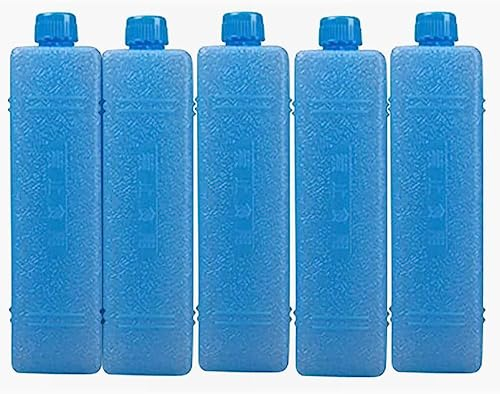 Mineatig Hielo, 1/3/5 Paquetes Bolsas Hielo para Enfriadores, Paquete Hielo Delgado Reutilizable, Enfriador Hielo Bloques Hielo Larga Duración