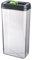 HOMESHOPA Airtight Food Storage Containers, Kitchen & Pantry Organisation, Clear Plastic Canisters with Durable Click Seal Lid, Ideal for Pasta Cereal, Flour & Sugar (3 Litres, Green)