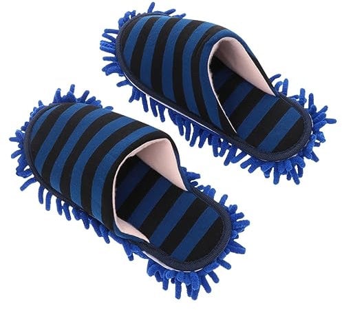 GLEAVI 1 Paar Chenille Slipper Boden Unten Reinigung Haushaltsreinigung Werkzeuge Größe Hausschuhe