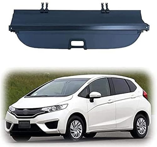 Aposous Hutablage für den hinteren Kofferraum, kompatibel mit Honda Fit Jazz 2002-2019, dekorative Platte für den Kofferraum,A-Balck