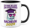 Bachelor Tasse mit Spruch - Geschenk Ich habe die Lizenz zum Klugscheißen Bachelor 2025 - Kaffeetasse aus Keramik 330ml - Bachelor Bachelorand Hochschulabschluss Abschlussgeschenk (Bachelor)