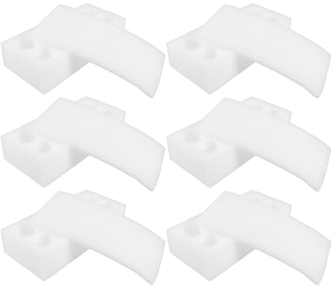 Amosfun 6 Pack Egg Holder Storage Foam Tray Boiled Egg Organizer for Shipping 10 Grids