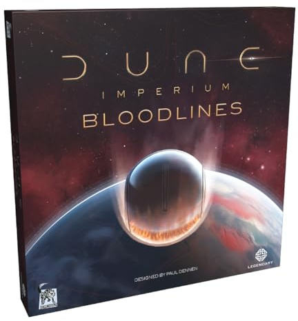 Direwolf Dune: Imperium - Bloodlines, englische Ausgabe, Brettspiel, ab 13 Jahren, 1-4 Spieler, 60-120 Minuten Spieldauer, Braun