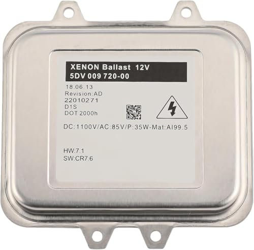 GEAREVER Xenon Scheinwerfer HID Steuergerät Kompatibel mit Opel Astra J Insignia Hella BMW Skoda 5DV00972000 13278005 1232335