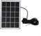 Homeponnew Panneau solaire pour caméras Arlo Pro 5S/4/3 Ultra/Ultra 2, pour caméras 10 W 5 V IP65 étanche, silicone monocristallin haute efficacité, support réglable à 360°, câble de 3 m (noir)