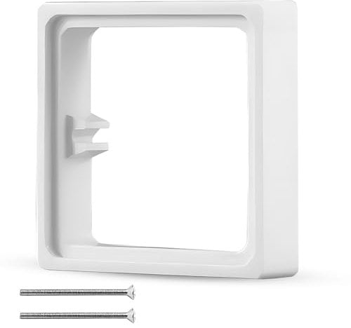 20mm Single Socket Spacer for Electrical Installations – 1 Pack ABS Light Switch Spacer Plate | Ideal for DIY & Home Renovation Projects