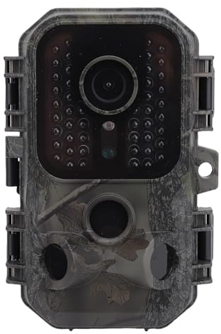 Ausla 24MP HD Trail Camera for Wildlife & Outdoor Photography – Auto Interval Capture, IP65 Water Proof, 8-Month Battery Life, 2 TFT Display (8 AA Batteries, Not Included)