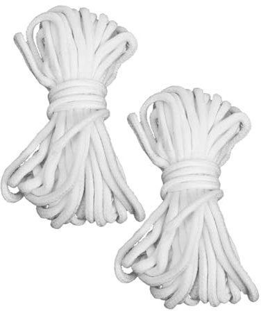 ibasenice Lot De 2 Rouleaux De Cordelettes D'Arrosage Automatique en Coton pour Plantes Cordelettes D'Arrosage