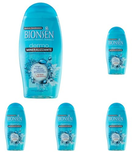 BIONSEN Docciaschiuma DermoMineralizzante 250ml (Confezione da 5)