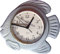 Artline Küchenuhr Fisch-Form Funkuhr Fisch hellblau Glaslünette
