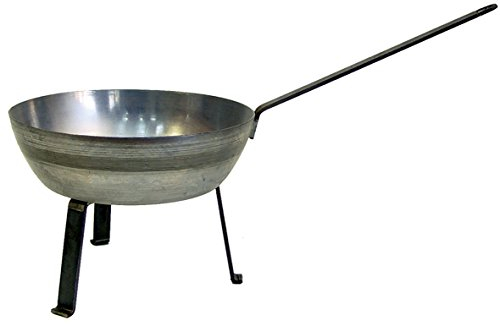 Imex la Volpe 71081-Padella in Ferro con Piedi 32 x 11 cm