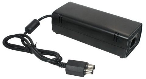 OSTENT UK AC Adapter Charger Power Supply Cable Compatible for Microsoft Xbox 360 Slim