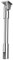 Barre de stabilisation avec support de plafond variable en verre/plafond (Ø 19 mm) 1000 mm, chrome