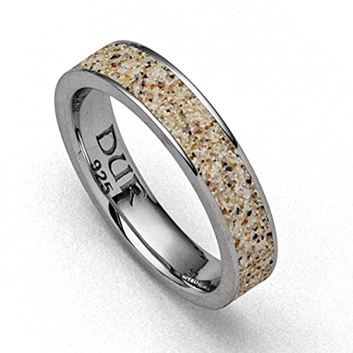 DUR Damen RingMarina Sand aus 925er Silber Größe 68 (21.6) R5578.68, 68 (21.6)
