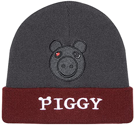 Popgear Jungen Piggy Face Boys Beanie | Official Merchandise Totenkopf Kappen, Robot, Einheitsgröße EU