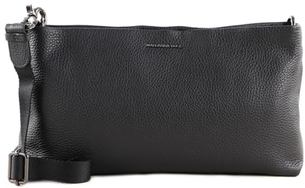 Mandarina Duck Damen Mellow Leather Schultertasche f r Damen, Schwarz, 31x18x6 (L x H W) EU