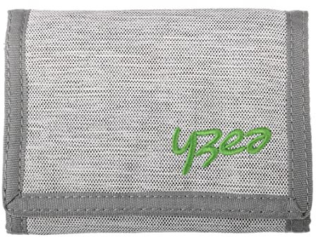 Yzea Geldbörse Jungen Mädchen Wallet Börse Geldbeutel Münzfach, Ausweisfach, Klarsicht, Scheinfach, Kette mit Karabiner Auswahl + Trinkflasche (Wall)