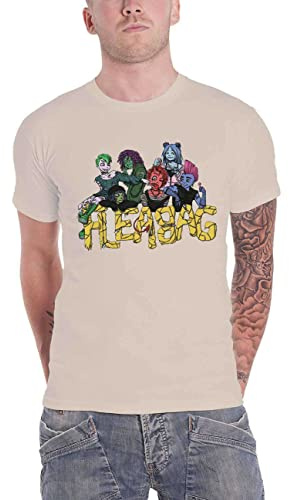Yungblud T Shirt Fleabag Logo Official Mens Sand S