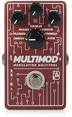 Caline CP-506 Multimod – Modulation Multi Tool Guitar Effect Pedal 7 Modes Chorus Flanger Phaser Doubler Vibrato Tremolo Pitch