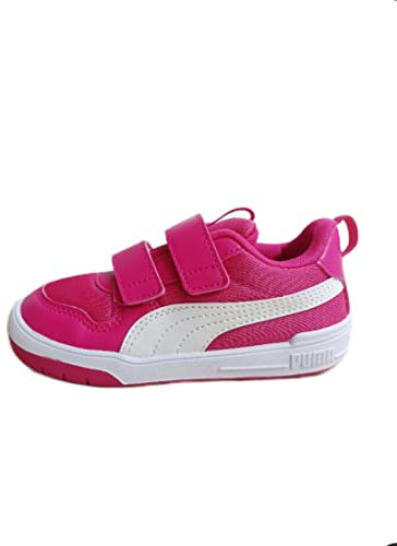 PUMA Multiflex Mesh V PS, Scarpe da Calcio, Viola, 34 EU