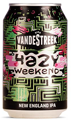 vandeStreek `Hazy Weekend´ IPA 6,6% (1 x 0,33l) inklusive 0,25 € Pfand