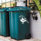 Wheelie Bin Personalised Sticker Custom Number House Number Cute Realistic Robin Bird Characters