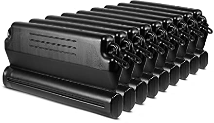 Eisdruckpolster Set 9 Stück für Pool, hochwertige Überwinterung, mit Sand gefüllt, inklusive Verbindungshaken