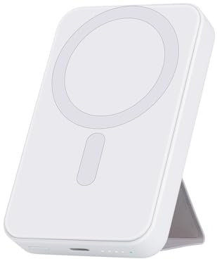 GOWATT Wireless Power Bank 10000mAh Foldable Magnetic Battery Pack 20W Fast Charging Portable Power Bank Compatible with iPhone 16/15/14/13/12 Series