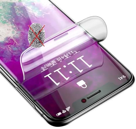 Renwox 2pcs film Hydrogel Mat Anti-empreintes digitales pour iPhone SE (2020) SE2 / iPhone 7 / iPhone 8 4.7 Flexible Protecteur d'écran anti-éblouissement antidéflagrant film en verre non trempé