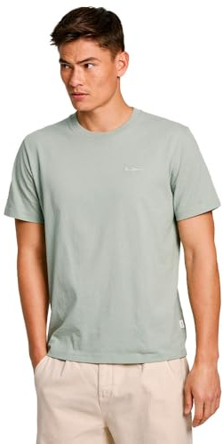 Pepe Jeans Herren Connor T-Shirt, Grün (Winter Mint Green), S