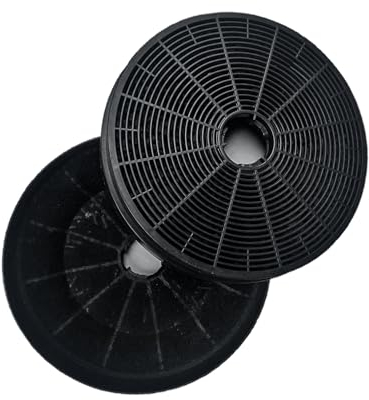 Amazinpure Kohlefilter, 175 x 34 mm, kompatibel mit CIARRA CBCF003 Umluftfilter, Kohlefilter, Ersatz für Dunstabzugshauben, CBCB6736F, CBCB6736H, CBCB6736N, CBCW6736N, CBCS6102, 2 Stück