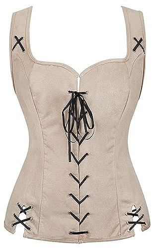 Damen Vollbrust Corsage Korsett, Korsett Top, Kostüm Corset Top Damen Black Swan Kostüm Schwarz Gothic Top Push Up Corsage Mit Trägern Korsett Top Korsett Oberteil Korsett Oberteil Damen