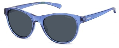 POLAROID KIDS Kinder Brille PLD 8066/S Größe 48-16 mm Blau/Eye size: 48 - Bridge size: 16