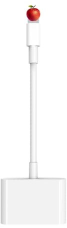 AIRSKY [Certifié Mfi] Adaptateur Lightning vers HDMI, adaptateur Lightning vers AV numérique 1080p écran de synchronisation, Plug & Play, aucune alimentation nécessaire ; adaptateur HDMI pour iPhone